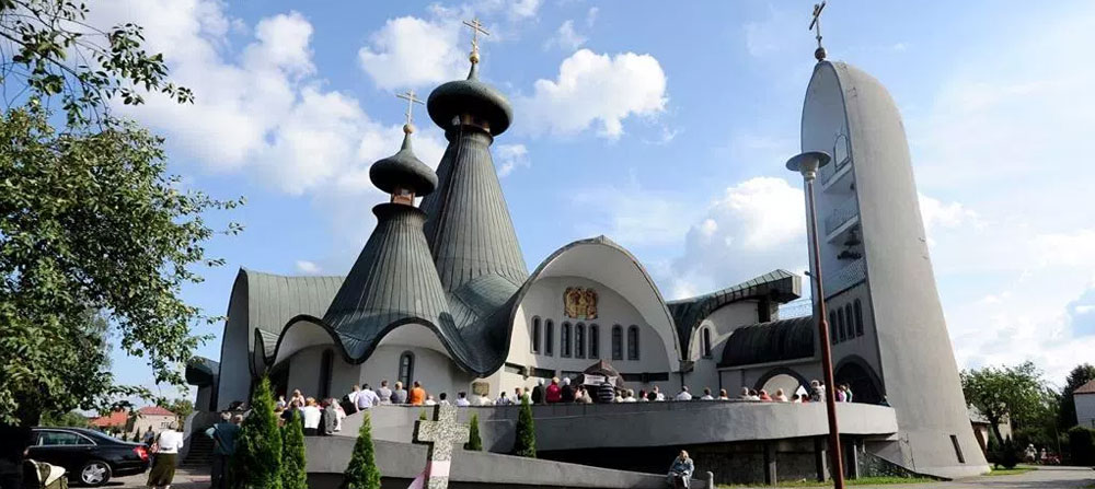Православный собор в честь Святой Троицы в Гайновке, Польша