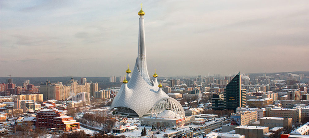 Нереализованный проект храма во имя святой Екатерины в Екатеринбурге