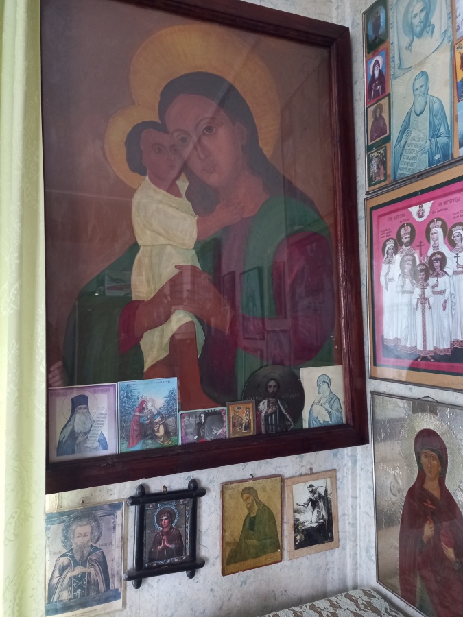 Икона Божией Матери Взыскание погибших, автор иеромонах Роман (Матюшин-Правдин)